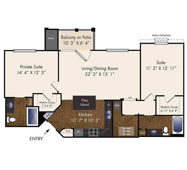 Floorplan - Meridian On Shelbyville