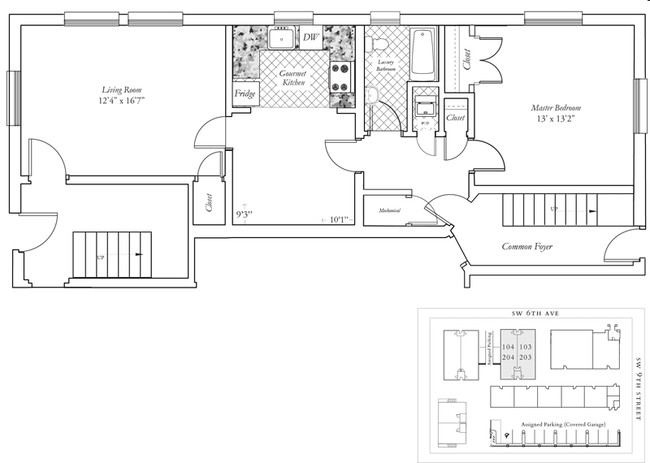 Floorplan - Greystone Luxury Apartments