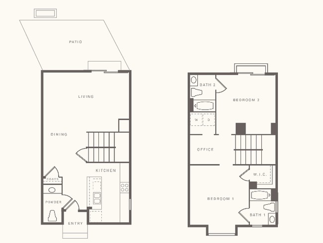 2BR/2.5BA - Field House at Bay Meadows