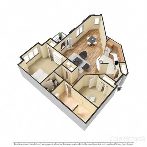 Floorplan - Glacier Valley at Reston Heights