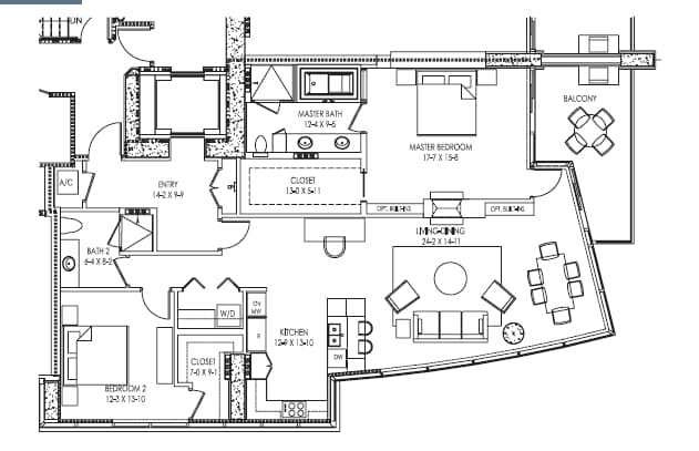 2BR/2BA - 2727 Kirby Dr