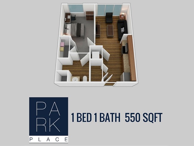 Floorplan - Park Place Columbia (Student Housing)