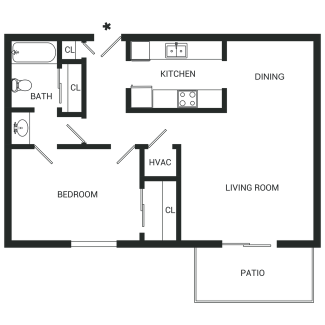 Floorplan - Weston Park Apartments