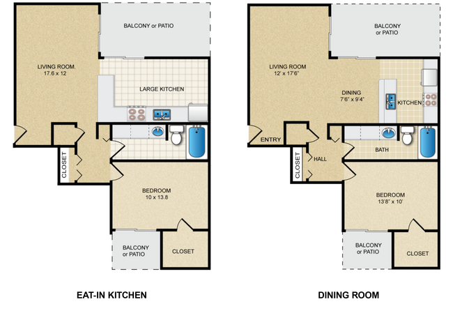 Floorplan - Bremerton Park Apartment Homes