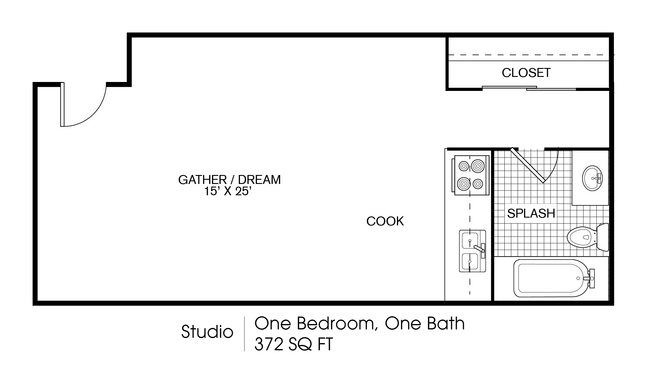 Floorplan - The Iris Apartments