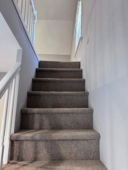 Stairs to unit - 857 Sherman Ave