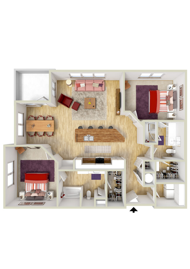 Floorplan - 4700 Colonnade