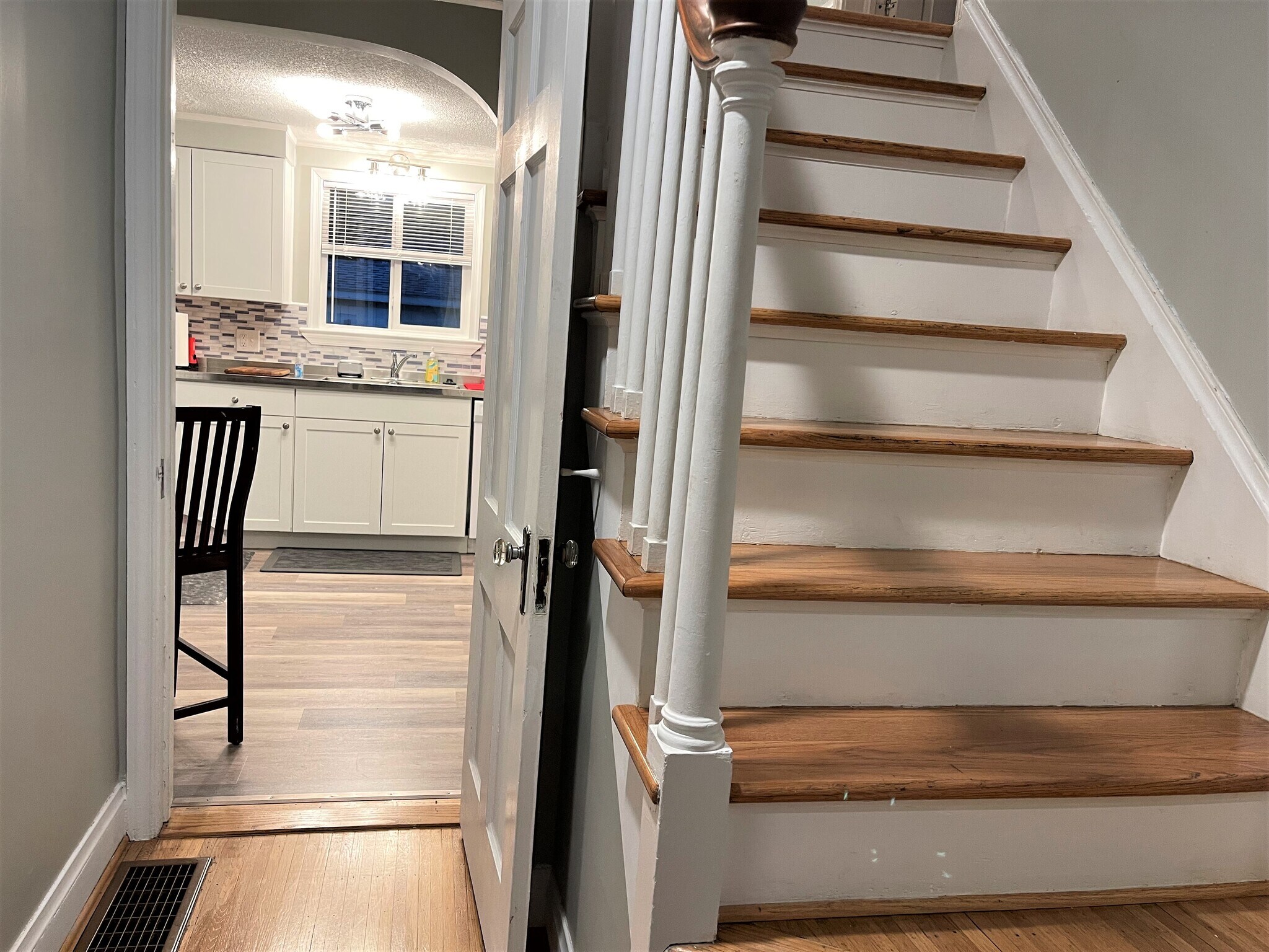 12cStairs inside the house to go to Bedrooms upstairs - 120 Edgemont Rd