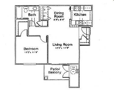 1BR/1BA - Echo Ridge at North Hills