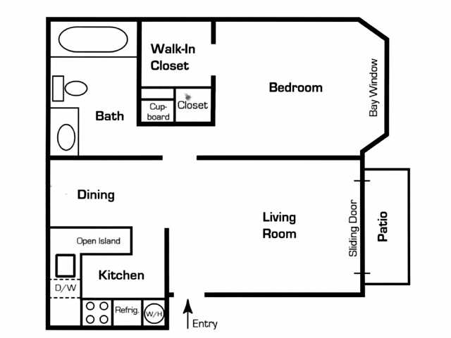 1BR/1BA - Laurelwood Oaks