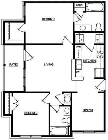 2BR/2BA - Stewart Place