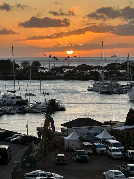 Sunset View from Lanai - 1676 Ala Moana Blvd