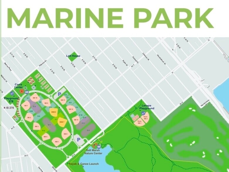 Marine park map 1 - 1925 Ryder St