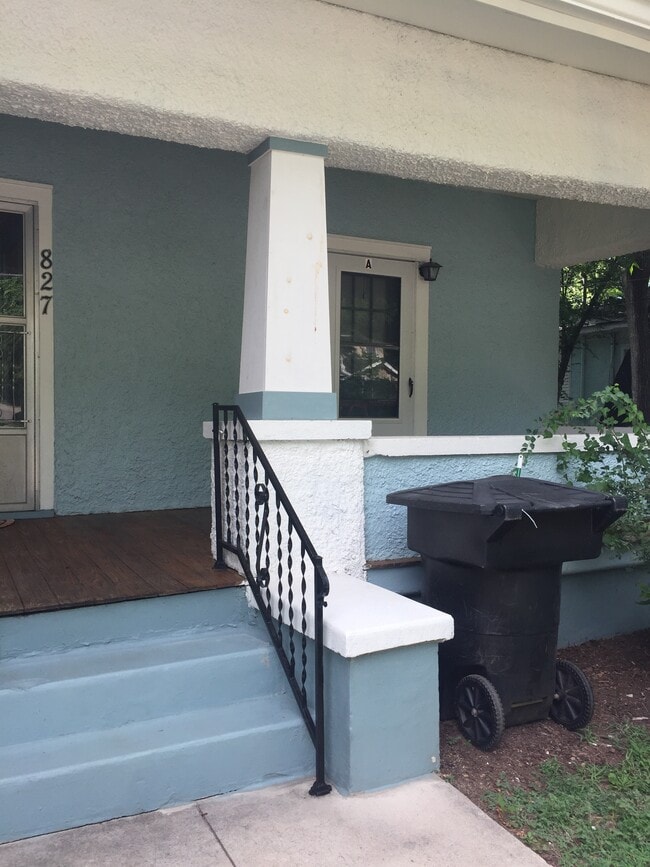 Front entrance from big front porch - 827 N Spring St