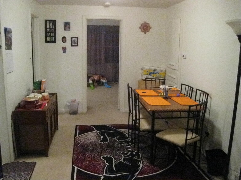 Large dining room area with built in cabinet - 1329 47th St