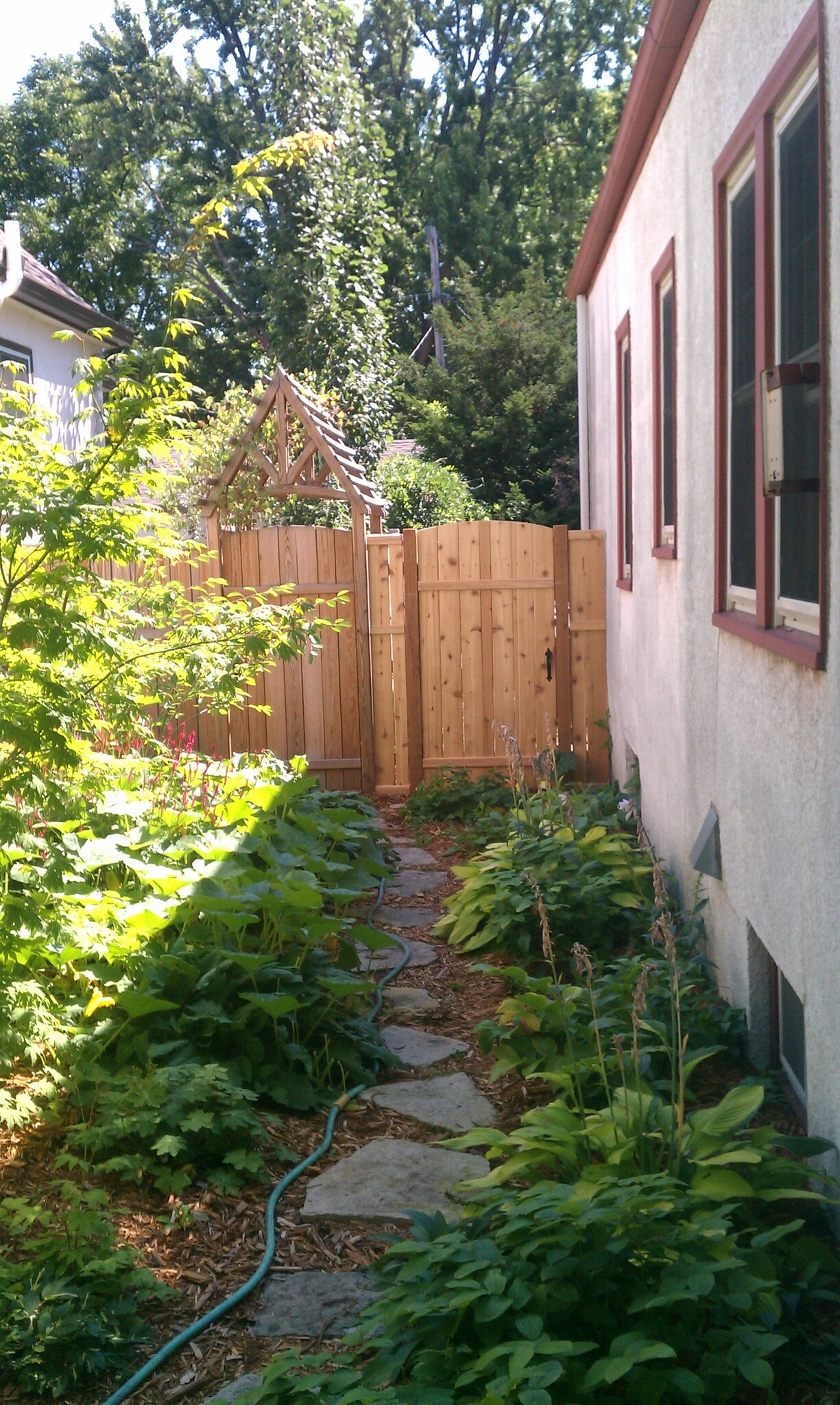Stepping Stones to Fenced-in Backyard - 2923 Arthur St NE