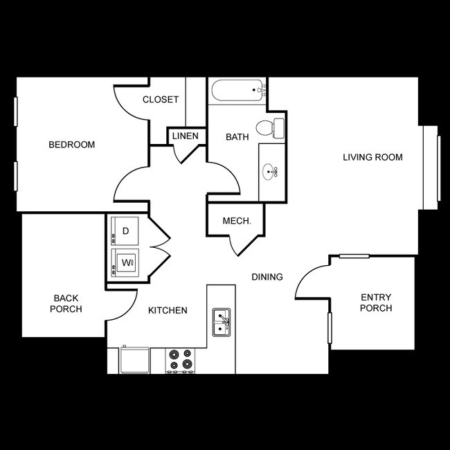 1BR/1BA - Bridges at Florence