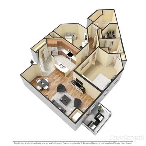 Floorplan - Glacier Valley at Reston Heights