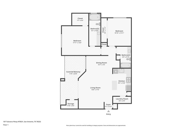 Floorplan - TalaVera Apartments