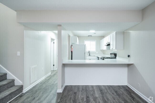 3BR, 1.5BA - 1,200SF - Living Room - Jaxon Park