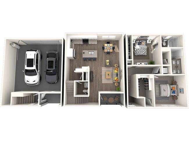 Floorplan - Axis at Millenia Townhomes