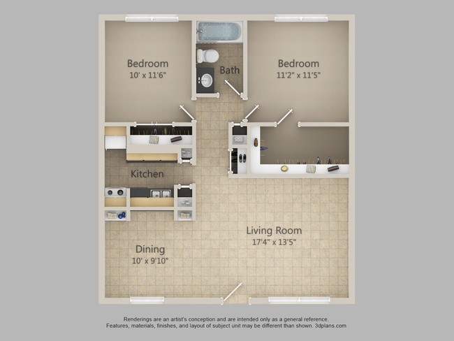 Rosillos B2 Floor Plan - Tierra Del Sol