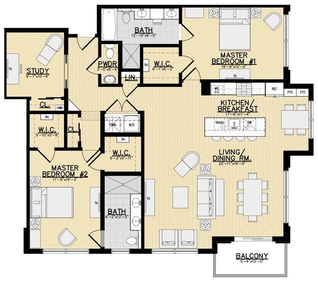 Floorplan - The Lofts on Saw Mill River