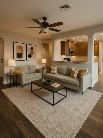 enormous family room - 917 Lily Pad