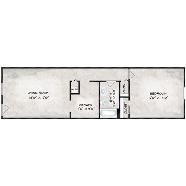 Building Photo - 1 Bed 1 Bath with Central Air Pet Friendly...