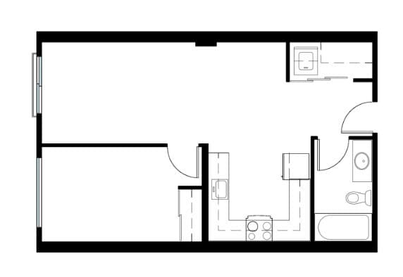 Floorplan - Iron Flats Apartments
