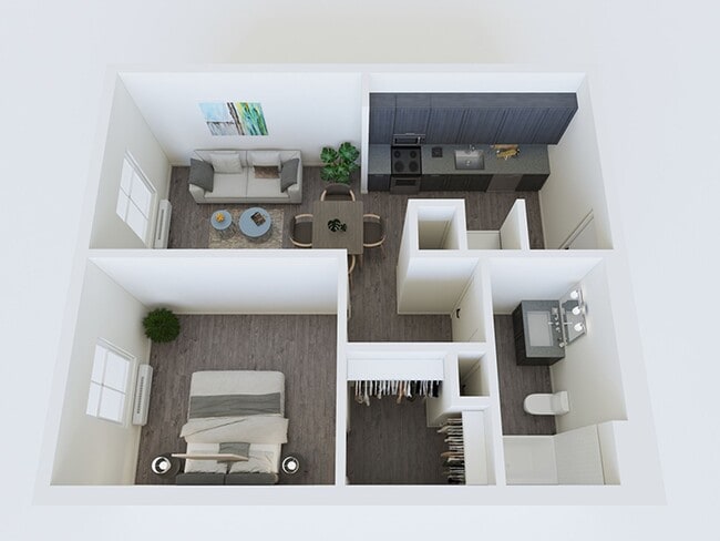 Floorplan - Park & Franklin Lofts