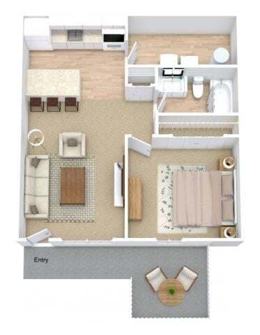 Floorplan - Applewood Apartments