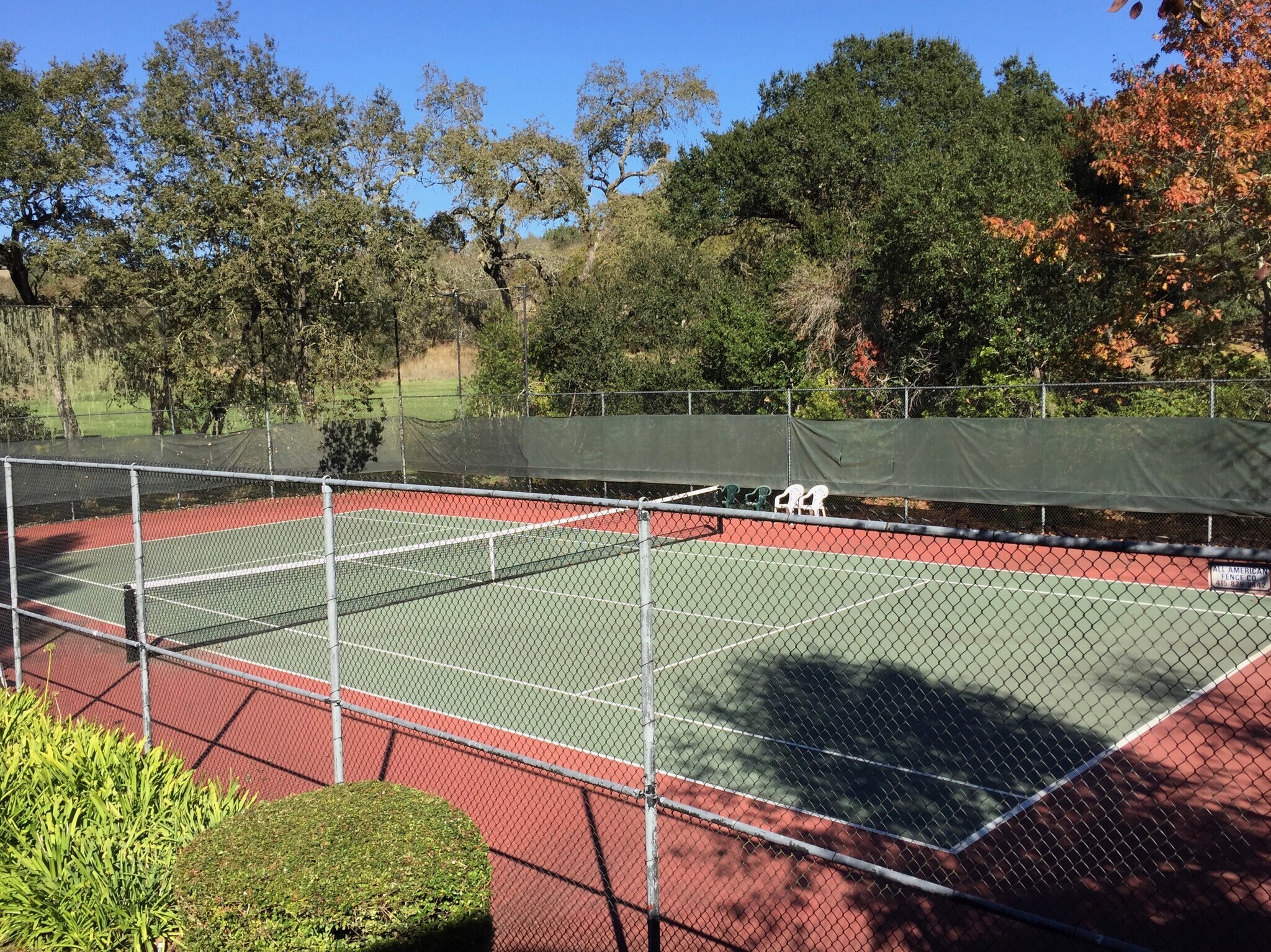 Private Tennis Court - 2103 Stonefield Ln