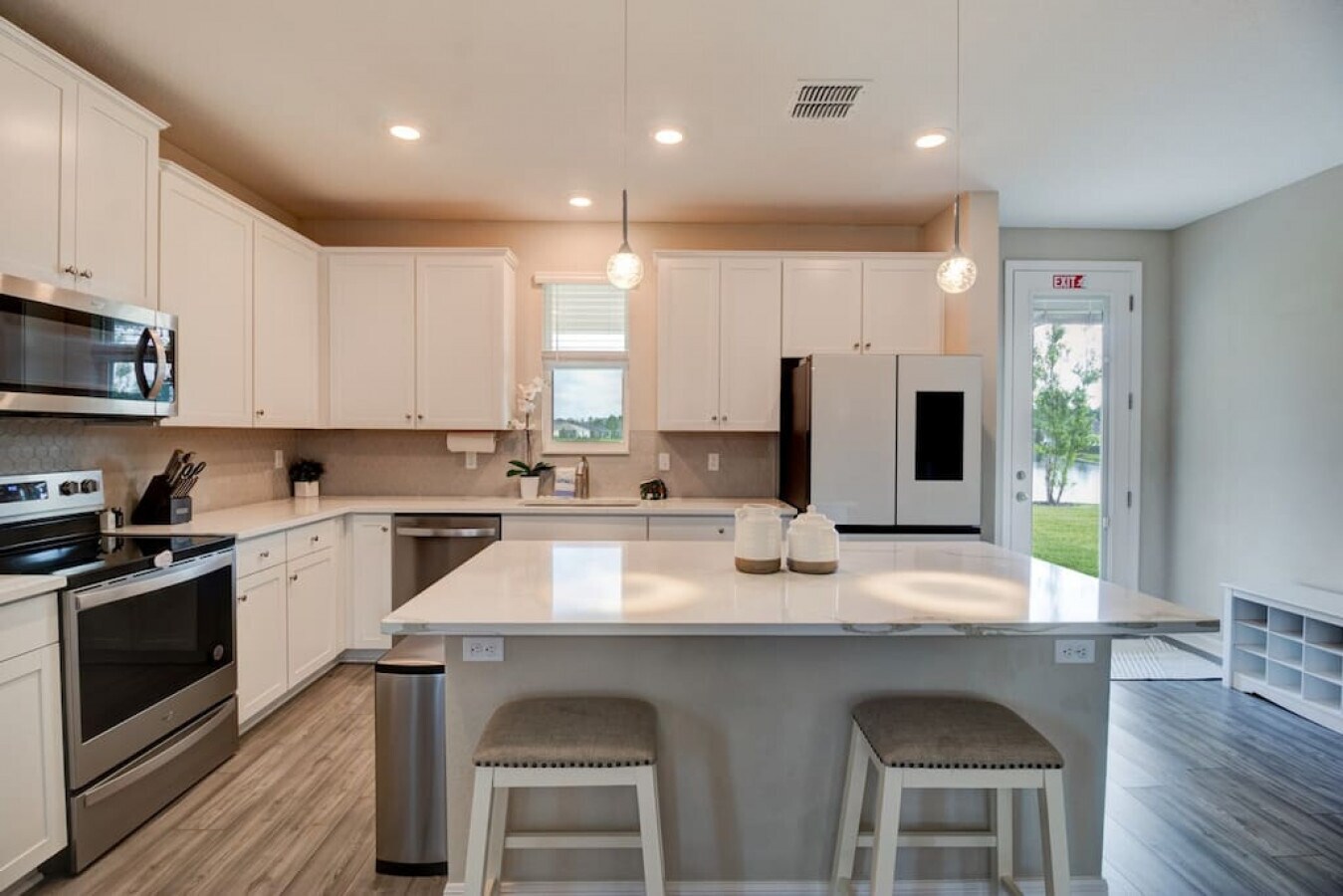 Large island for meal prepping. - 509 Falcon Ridge Rd