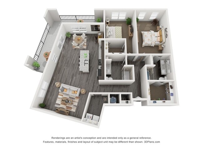 Floorplan - Aria Apartments of Zionsville
