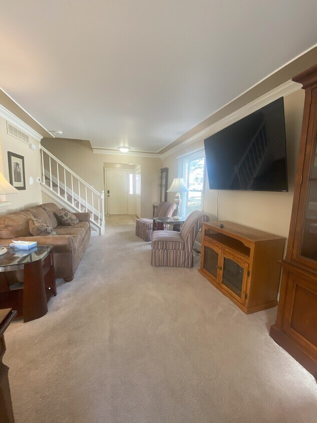 Living room from dining room - 5906 Niles Dr