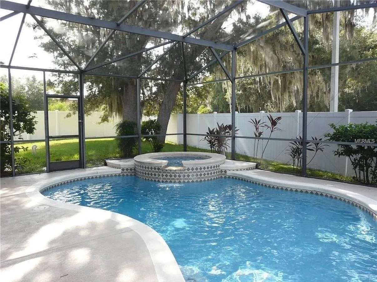 Big pool and backyard - 3819 Pyrite Dr