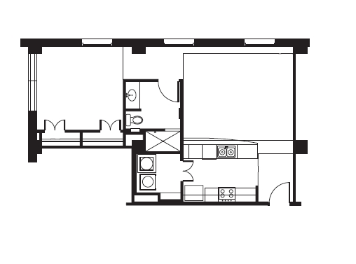 1BR/1BA - The Mayo Hotel Apartments