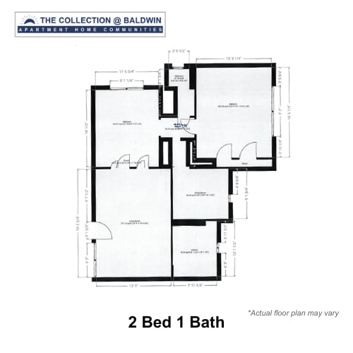 Floorplan - The Collection at Baldwin