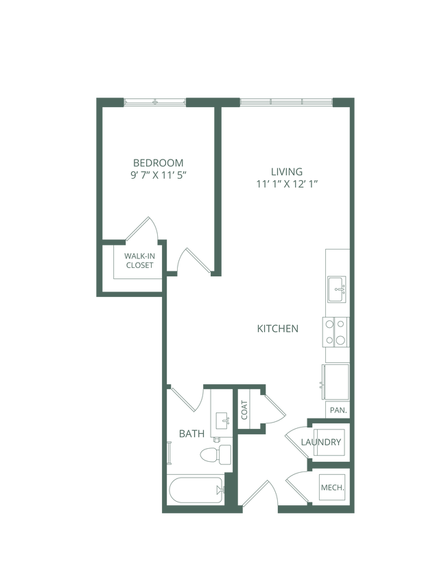 Floorplan - The Bellevue