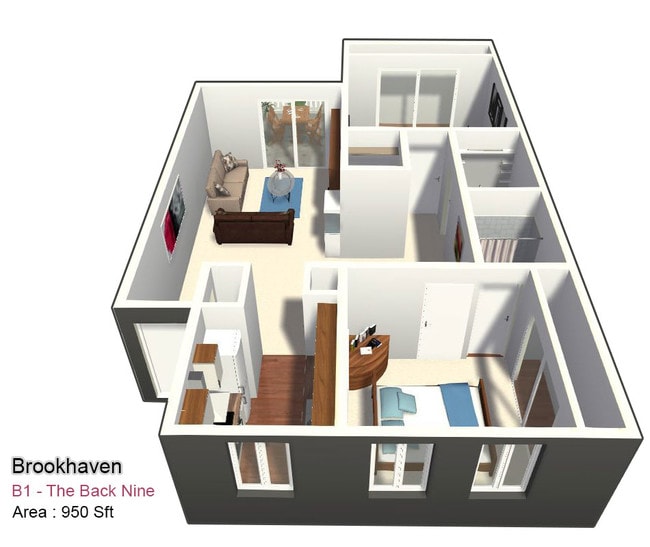 Two Bed / Two Bath - Brookhaven