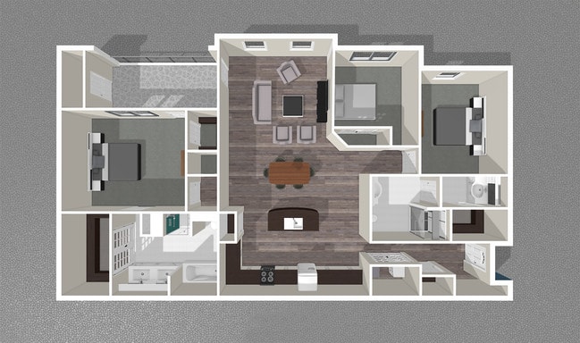 3 Bed/2 Bath - The District at Westborough