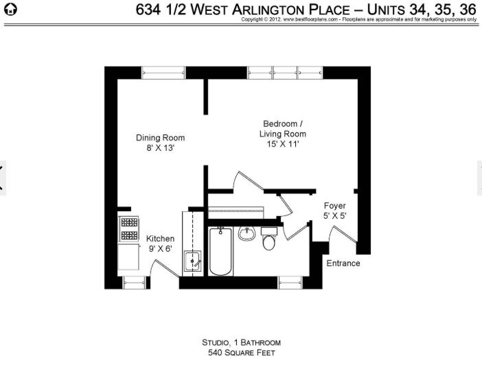 Building Photo - 634.5 W Arlington Pl