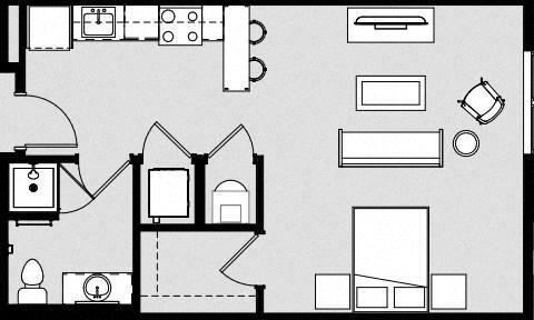 Floorplan - Harbor Side at Conwood Flats