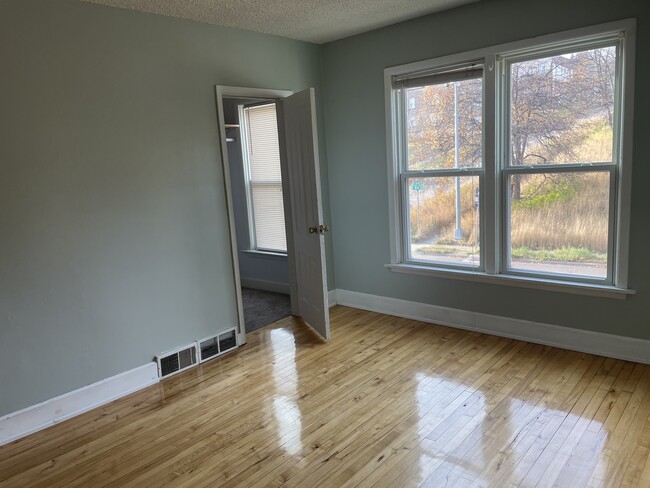 Living room and walk-in closet - 204 E 4th St