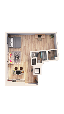 Floorplan - Roosevelt Lofts