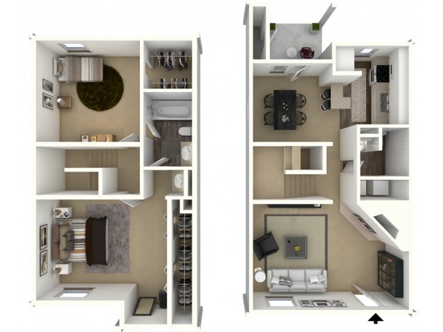 Floorplan - Amber Dawn Apartments