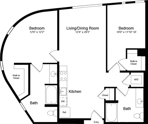 Floorplan - Potrero 1010