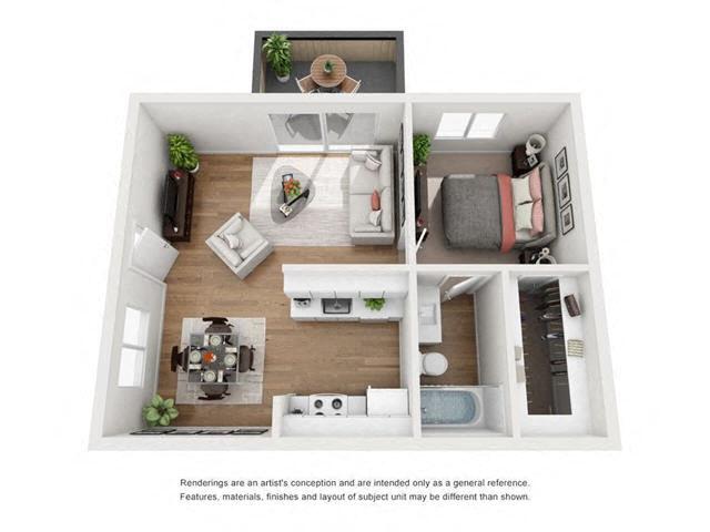 Floorplan - Parc Medallion Apartments