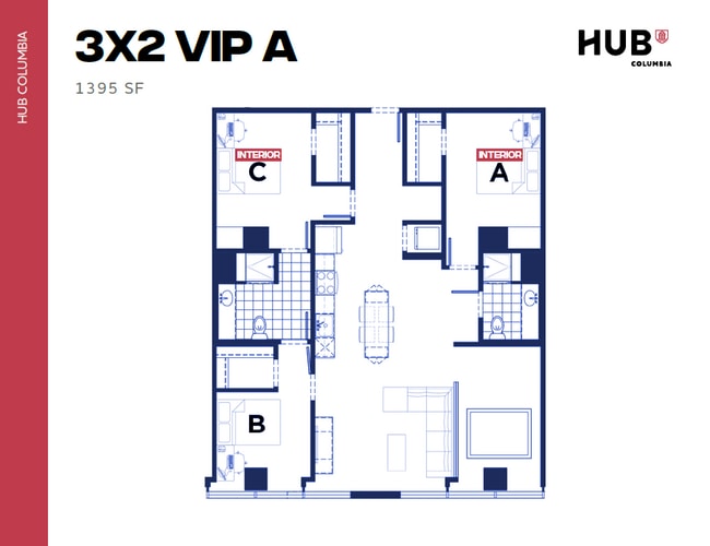 3x2 VIP A - Hub Columbia